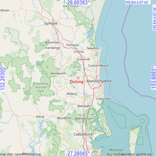 Dulong on map