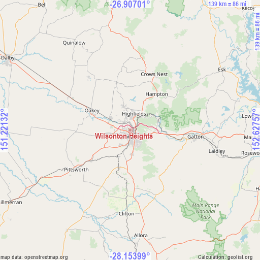 Wilsonton Heights on map