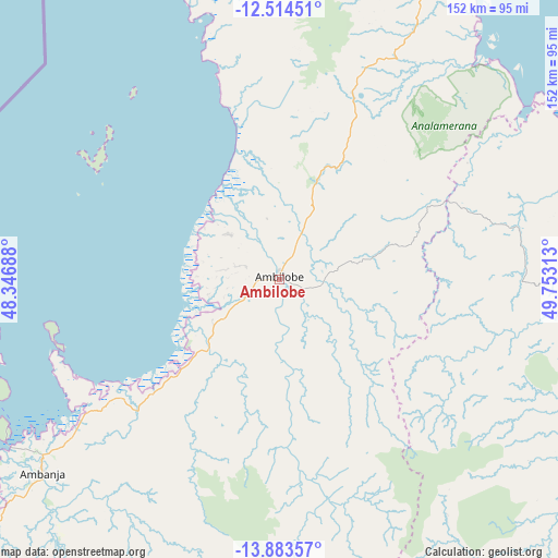 Ambilobe on map