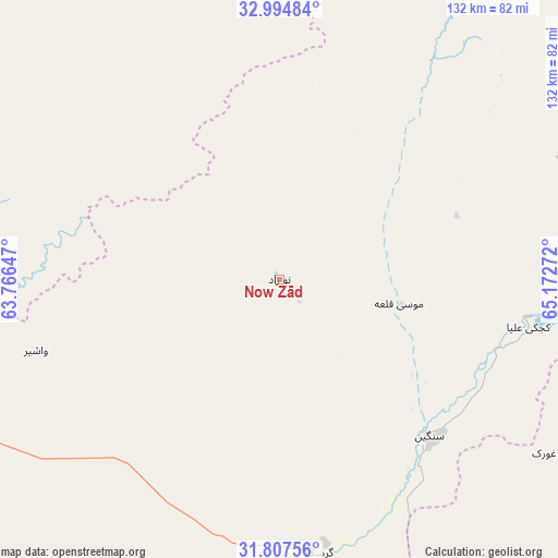 Now Zād on map
