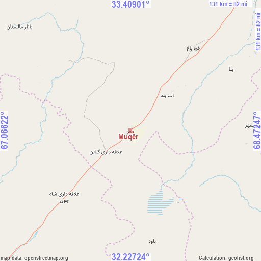 Muqêr on map