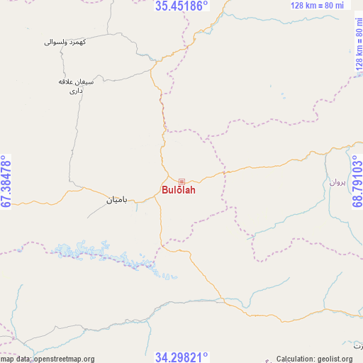 Bulōlah on map