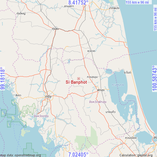Si Banphot on map