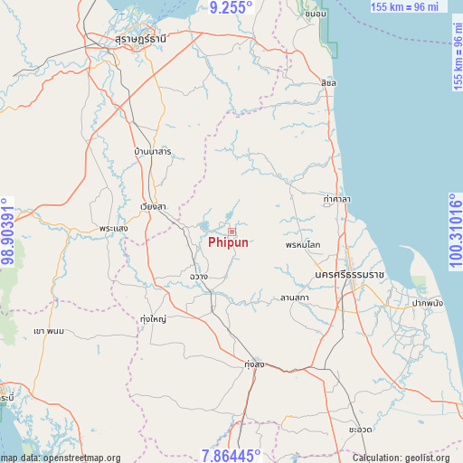 Phipun on map