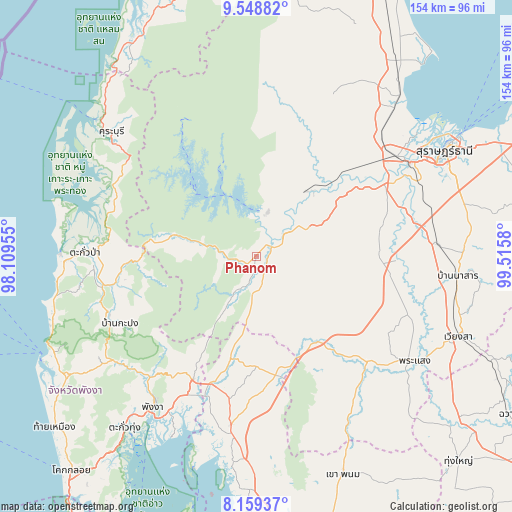 Phanom on map