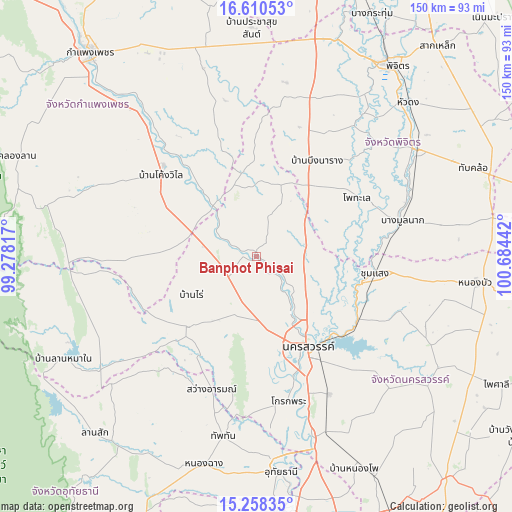 Banphot Phisai on map