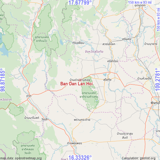 Ban Dan Lan Hoi on map