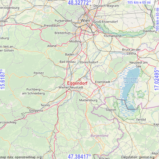 Eggendorf on map