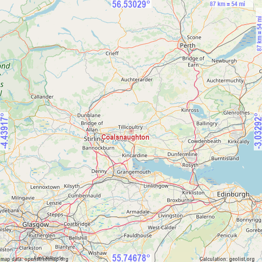 Coalsnaughton on map