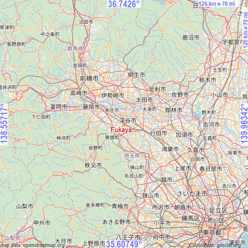 Fukaya on map