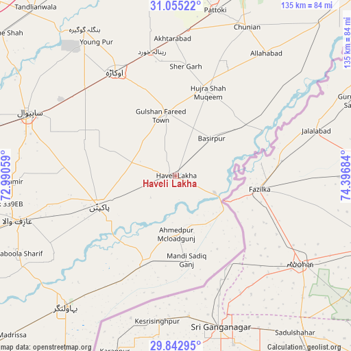 Haveli Lakha on map