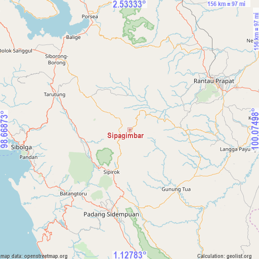 Sipagimbar on map