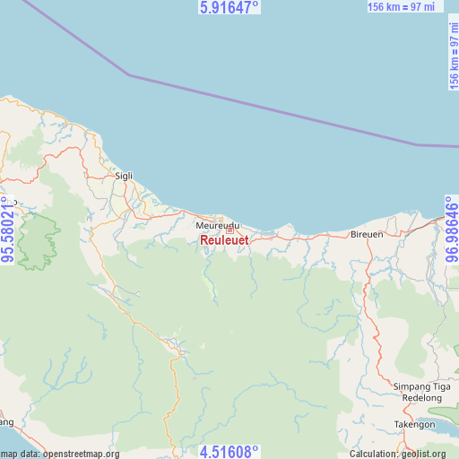 Reuleuet on map