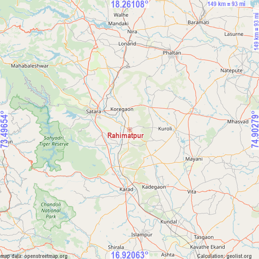 Rahimatpur on map