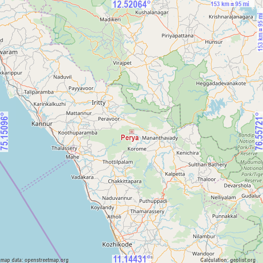 Perya on map