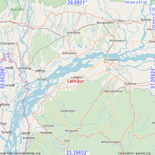 Lakhipur on map