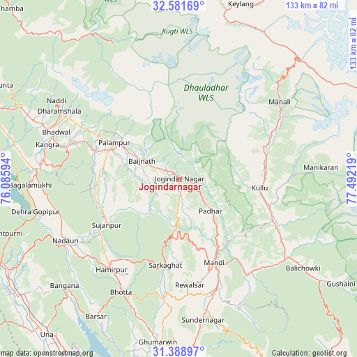 Jogindarnagar on map