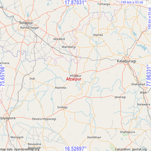 Afzalpur on map