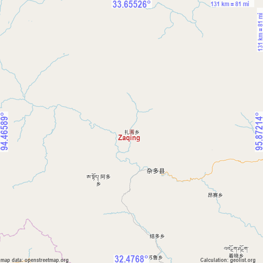 Zaqing on map