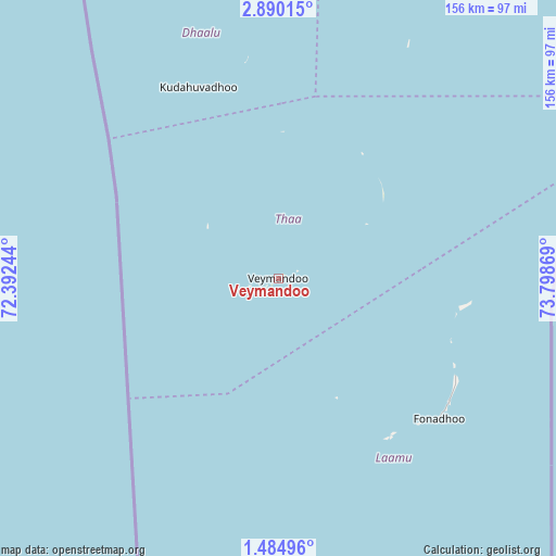 Veymandoo on map