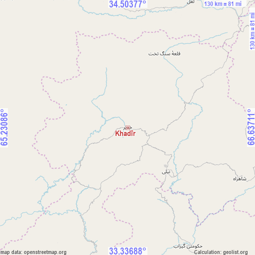 Khadīr on map