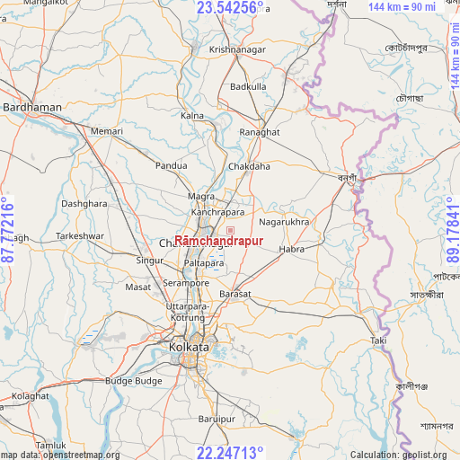 Rāmchandrapur on map