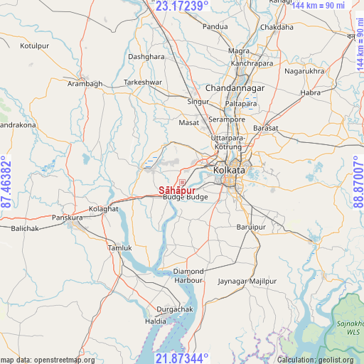 Sāhāpur on map