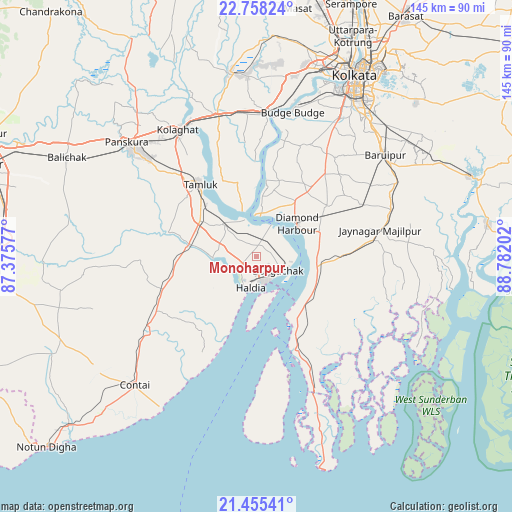 Monoharpur on map