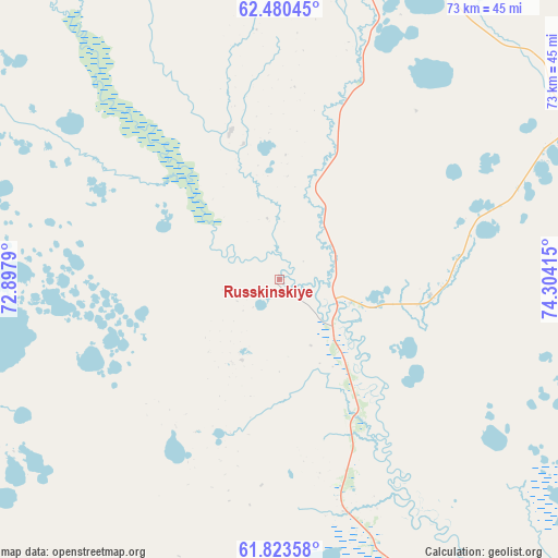 Russkinskiye on map