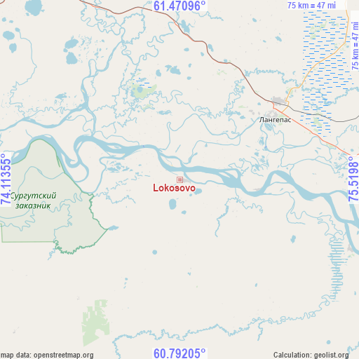 Lokosovo on map