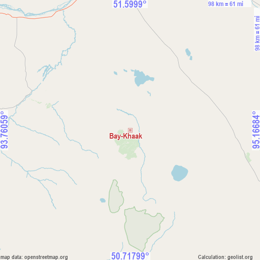 Bay-Khaak on map