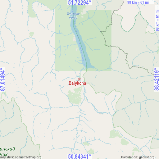 Balykcha on map