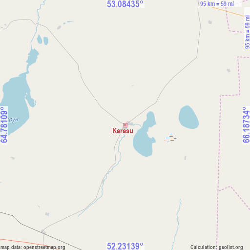 Karasu on map