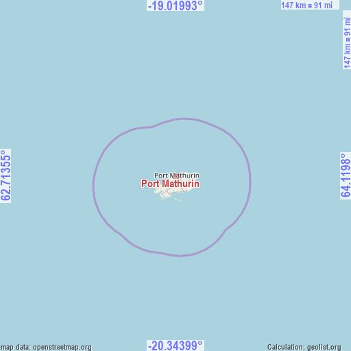Port Mathurin on map
