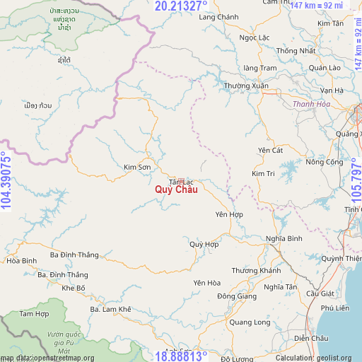 Quỳ Châu on map