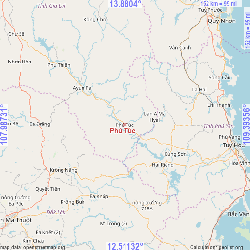 Phú Túc on map