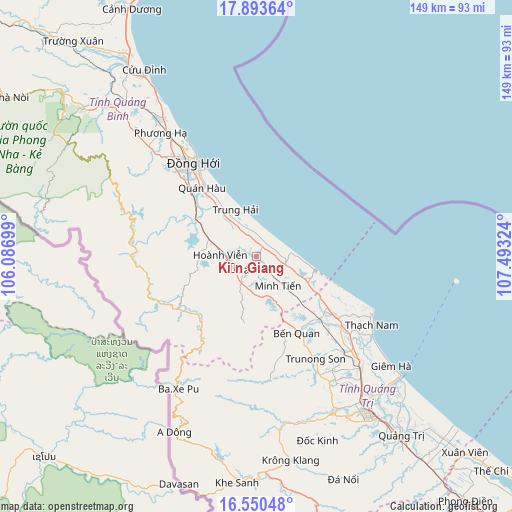 Kiến Giang on map