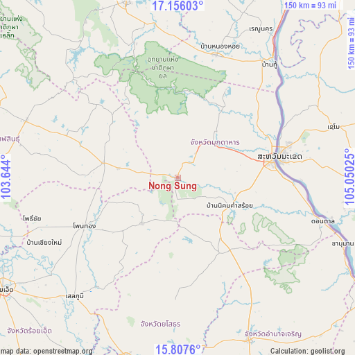 Nong Sung on map