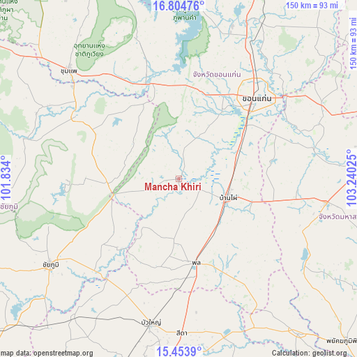 Mancha Khiri on map