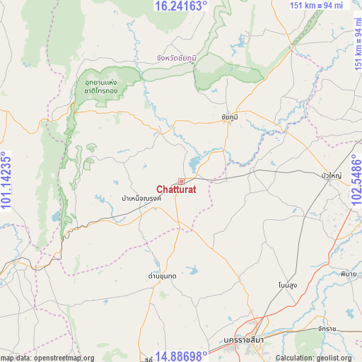 Chatturat on map