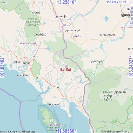 Bo Rai on map