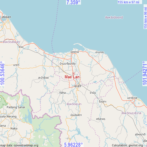 Mae Lan on map