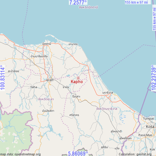 Kapho on map