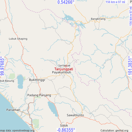 Tanjungpati on map