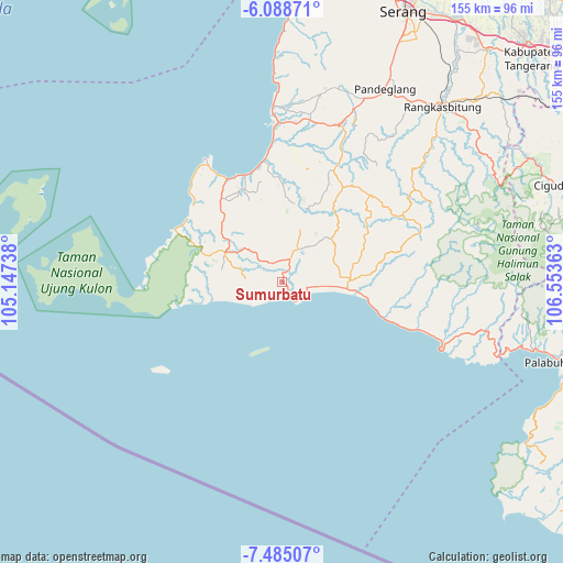 Sumurbatu on map