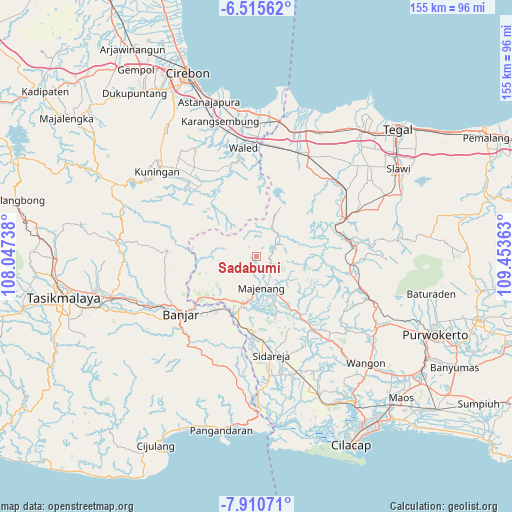 Sadabumi on map