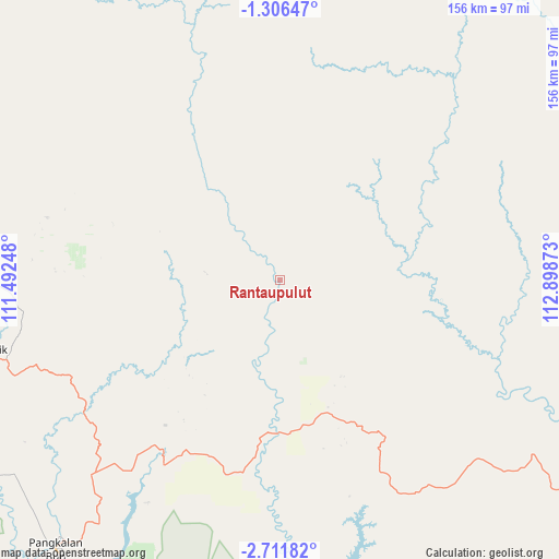 Rantaupulut on map