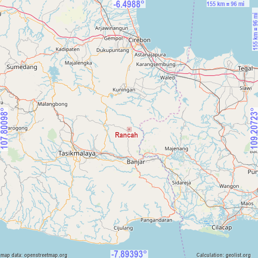 Rancah on map