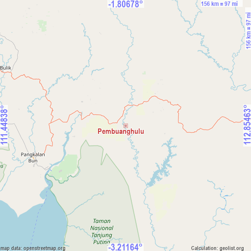 Pembuanghulu on map