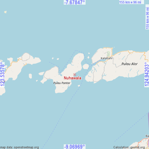Nuhawala on map